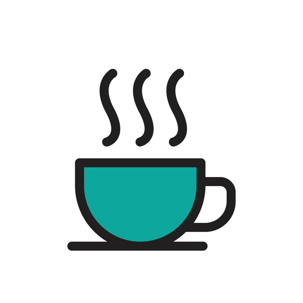 hot coffee icon for website, presentation symbol 6735349 Vector Art at  Vecteezy